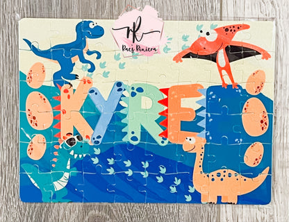 Mystery Spring/Easter Personalized Puzzle WS